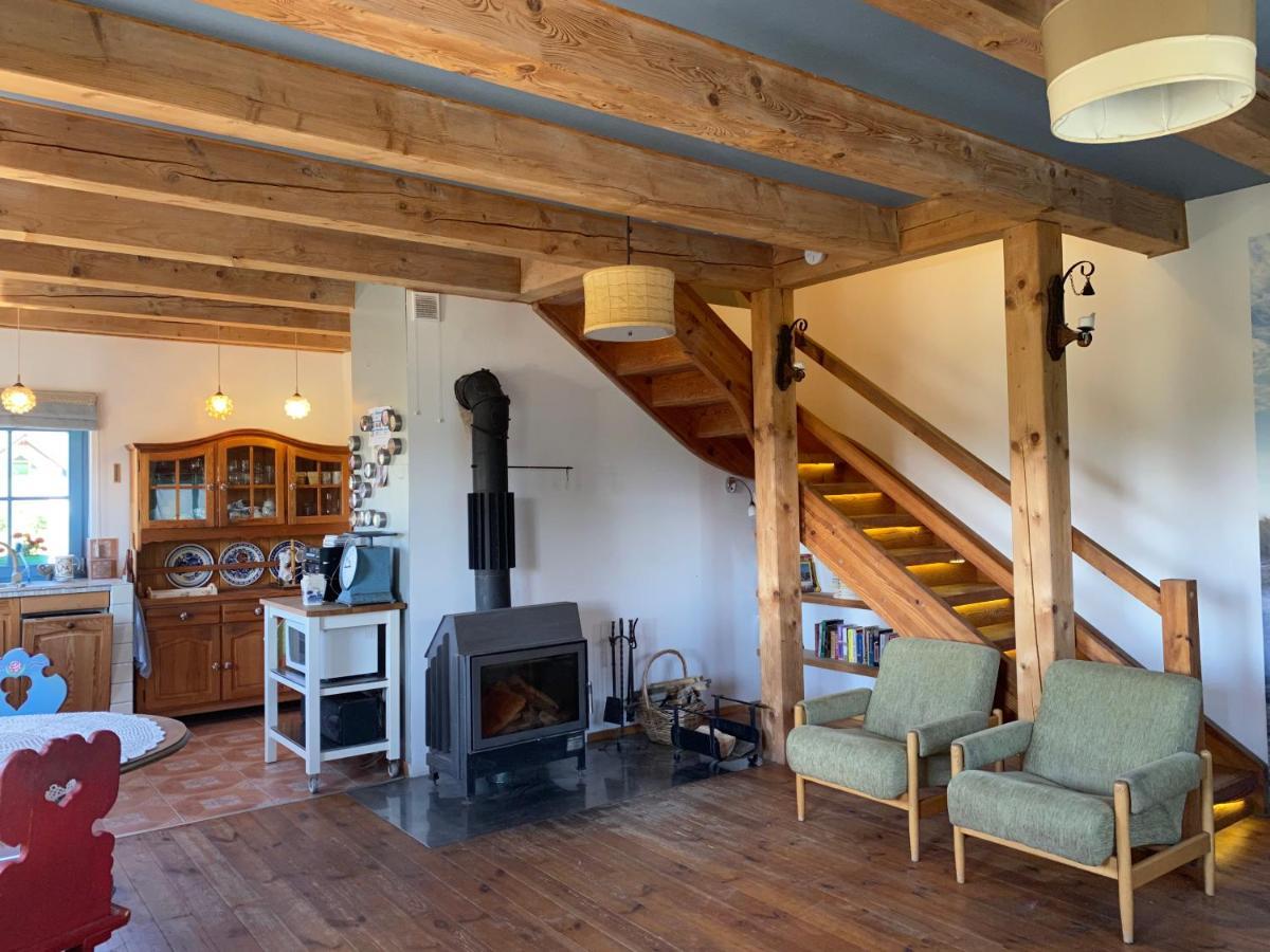 Villa Dom Na Szumiacych Drzew Debina  Esterno foto